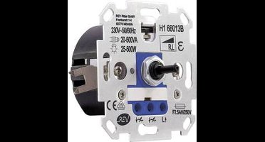 REV 0399610006 Dimmer Inzetstuk Technik Wit, Blauw 1 stuk(s)