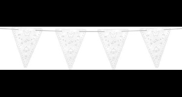 Vlaggenlijn communie parelmoer