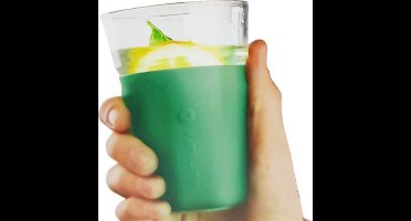 VITILITY Cup sleeve glow aqua