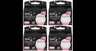 Wilkinson - Intuiton - Ultra - Moisture - Mesjes - Voordeelverpakking 4 x 3 Stuks