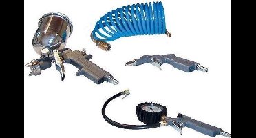 Güde 4-delig Compressorset