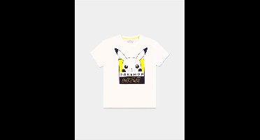 Pokémon - #025 Dames T-shirt - M - Wit