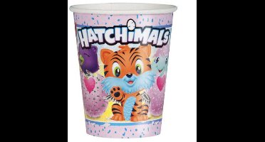 Wegwerpbekers - Hatchimals bekers - 8 stuks