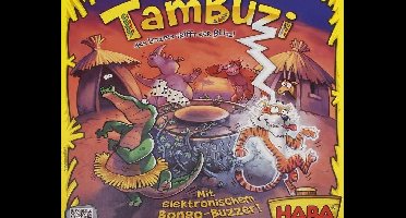 Haba Tambuzi - Spel voor 6+ jaar - Met bongo-buzzer en speelbord