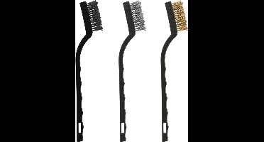 Handy - Mini Staalborstels - Set van 3 - Soldeerborstels - BPK