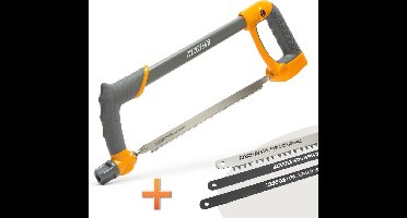 Handzaag - 4 zaagbladen - Ijzerzaag - Houtzaag - Beugelzaag