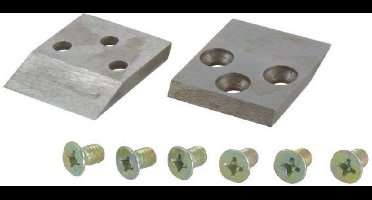 Excellent Reservemessen - 5 x 6 x 2 CM - 2 Stuks - Voor de Hoeftang - Mesjes