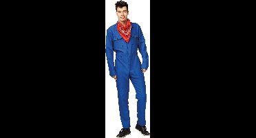 Blauwe overall - Maat 50