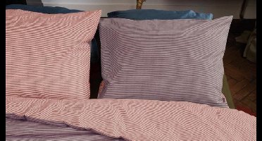 At Home by BeddingHouse  All Lines Dekbedovertrek - Lits-jumeaux - 240x200/220 cm - Lila