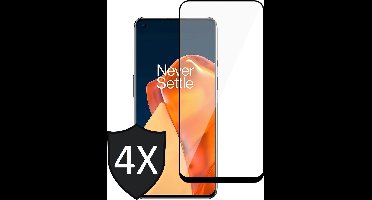 Screenprotector geschikt voor OnePlus 9 - 4x FullGuard Screen Protector