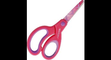 Westcott kinderschaar - softgrip Junior - 13 cm - ronde punt - roze - AC-E21560