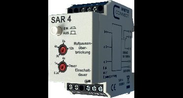 TELEFOONBEL-INSCHAKELRELAIS SAR-4 - instelbare schakelduur - 220v