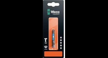 Wera 840/4 IMP DC SB SiS Inbus-bit 4 mm Gereedschapsstaal Gelegeerd, Diamant gecoat F 6.3 1 stuk(s)