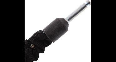 AXA Insteekketting ULC 130 cm 5,5 mm Polyester Hoes Zwart