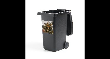 Container sticker Fruitbomen - Sinaasappelboom Klikosticker - 40x40 cm - kliko sticker - weerbestendige containersticker