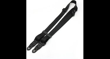 Camera Schouderband / Nekriem / Camerariem - Type Quick-Zwart