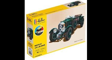 Heller Modelbouwpakket Auto - 56722 STARTER KIT Bentley 4,5 L. Blower Plastic - 1:24 - Modelbouw