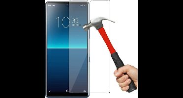 Screenprotector Glas - Tempered Glass Screen Protector Geschikt voor: Sony Xperia L4 - - 2x