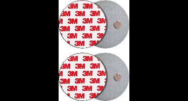 Rookmelder Bevestiging Magneet - Ophangsysteem - Magneten - Rookmelder magneet - Montageset - Brandmelder - 3M - 2 stuks