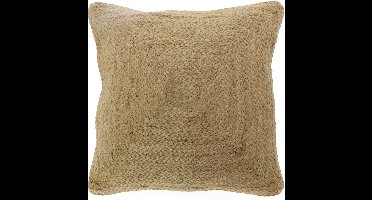 Unique Living | Kussen Rana 45x45cm naturel | Kussen woonkamer of slaapkamer