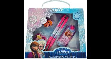 Disney Frozen Stationary Gift Box - 7-delige Set met Schrijfgerief, Tekenaccessoires en Papieren Waren - Perfect Cadeau voor Frozen Fans