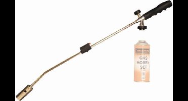 Onkruidbrander / gasbrander met Piezo onsteking