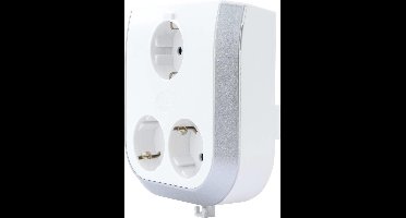 REV 0020330112-EF 3-voudig Stopcontactsplitter Wit