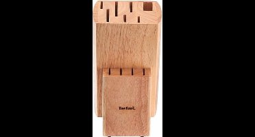 Tefal Messenblok - Hout - Voor 10 messen + schaar (exclusief) - 10 x 22 x 16cm