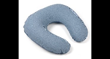 Doomoo Softy - Klein Voedingskussen - Biologisch Katoen - 150 cm - Classic Blue