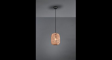 TRIO RUNA - Hanglamp - Zwart mat - excl. 1x E27 40W