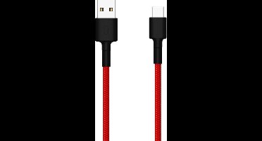 Xiaomi USB‑A naar USB‑C Kabel 1M | Snelladen en Dataoverdracht | 1 Meter Oplaadkabel | Compatibel met USB‑A Opladers | Geschikt voor Smartphones, Tablets en USB‑C Apparaten | Rood