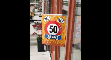 Paperdreams Window signs - 50 jaar