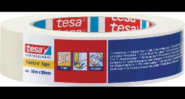 Tesa 4348 Schilderstape - Creme - 25mm x 50m