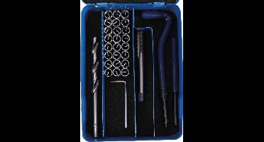 BGS - Reparatie schroefdraad - Helicoils - Komplete set - M8 x 1.0 | 29 stuks  - BGS9427