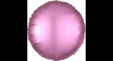 Folieballon roze mat, 40cm kindercrea