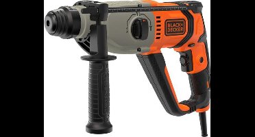 BLACK+DECKER 800W 2.2J Pneumatische boorhamer met accessoires in koffer - BEHS02K-QS