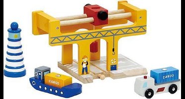 Mentari Container overslag- havenkraan voor treinbaan universeel