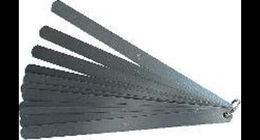 MIB, Voelermaat aan ring 300mm 20 bladen, 13mm 0,10-2,00mm