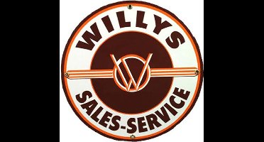 Willy's Sales-Service Metalen Bord 60 cm