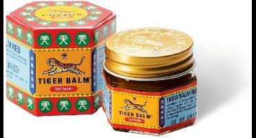 Tiger Balm Rood - Tijgerbalsem - Spierbalsem - Tegen spierpijn en gewrichtsklachten - 21 gram - Tiger Balm Red