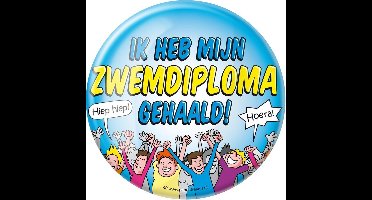 Paperdreams - Button XL - Zwemdiploma
