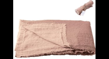 Gusta - Plaid - Koraal Roze - 140x180cm