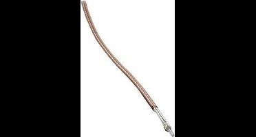 BKL Electronic 1511006/5 Coaxkabel Buitendiameter: 1.80 mm RG178 B/U 50 Ω Transparant 5 m