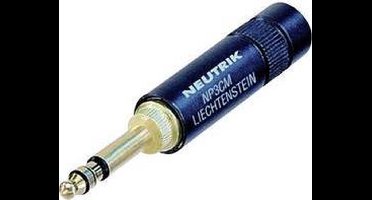 Neutrik NP3CM-B,STEREO Jackplug 5,23 mm Stekker, recht Aantal polen: 3 Stereo Zwart 1 stuk(s)