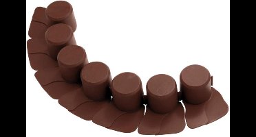 Tuinafscheiding IPAL7 gazonrand - 4,05m / kleur bruin