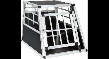 Topmast Autobench - Hondenbench - Vervoersbox Aluminium 69 x 54 x 50 cm