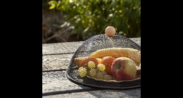 Esschert Design Anti Vliegenkap - Anti insectenkap - zwart - 30 cm doorsnede - maat S