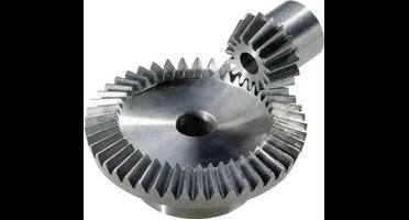 Reely Stalen kegeltandwiel Soort module: 1.0 Aantal tanden: 15, 45 1 paar