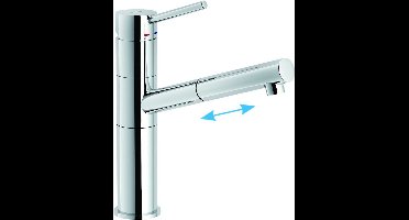 Doeco Royal Snow keukenkraan chroom 7717