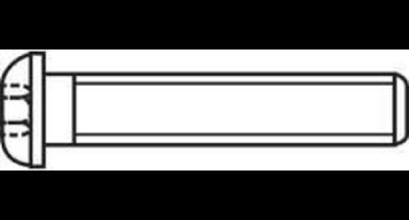 TOOLCRAFT 839806 Lenskopschroeven M5 16 mm Binnenzeskant (inbus) ISO 7380 RVS A2 100 stuk(s)